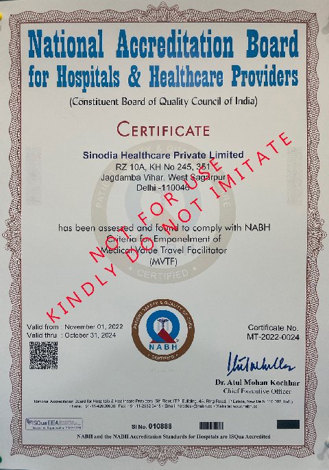 Mozocare become NABH Certified